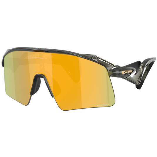 Oakley Stunt Wing Sunglasses - Grey Smoke/Prizm 24K