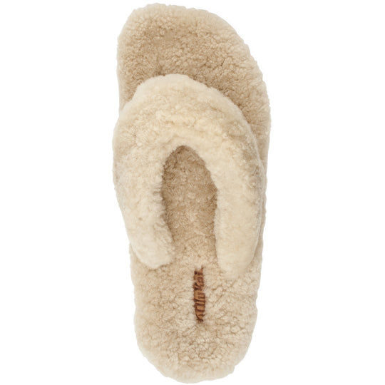 OluKai Women's Kīpe'a Heu Fuzzy Slipper Sandals