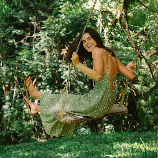 OluKai Women's Lei Leather Sandals