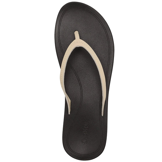 OluKai Women's Lalahi Leather Beach Sandals
