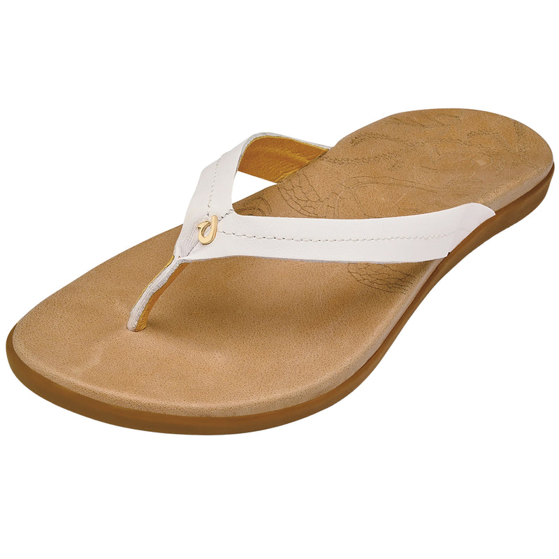 Load image into Gallery viewer, OluKai Women&#39;s Honu Leather Beach Sandals
