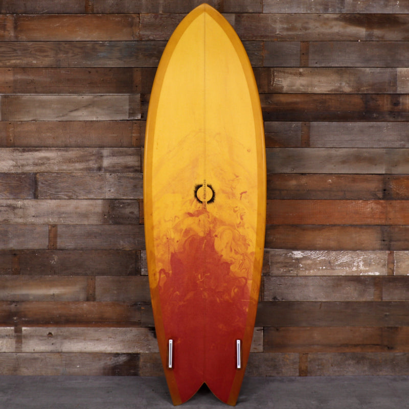 Load image into Gallery viewer, Pace Cascadia Fish 6'0 x 21 ⅛ x 2 ⅝ Surfboard - Red Flame
