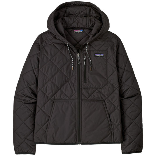 Patagonia Women's Diamond Quilted Bomber Hooded Zip-Up Jacket 2