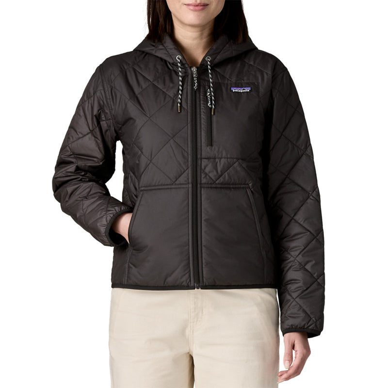 Load image into Gallery viewer, Patagonia Women's Diamond Quilted Bomber Hooded Zip-Up Jacket 4
