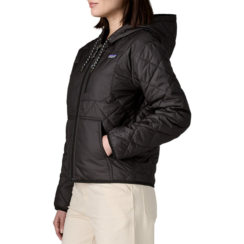 Load image into Gallery viewer, Patagonia Women's Diamond Quilted Bomber Hooded Zip-Up Jacket 5

