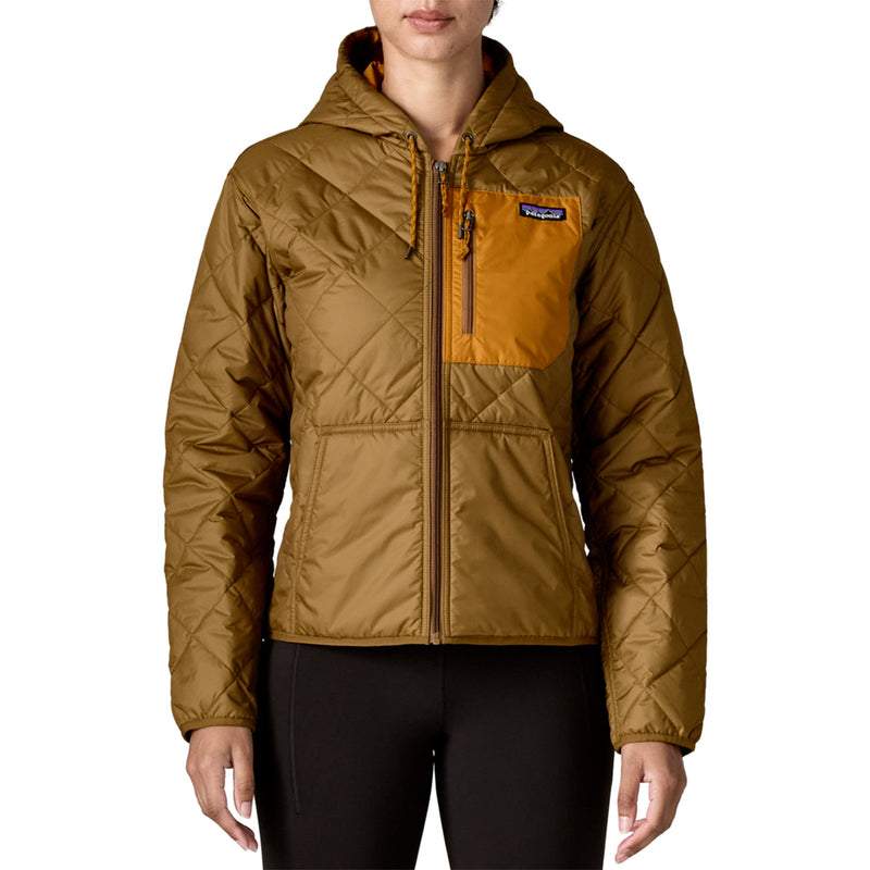Load image into Gallery viewer, Patagonia Women's Diamond Quilted Bomber Hooded Zip-Up Jacket 9
