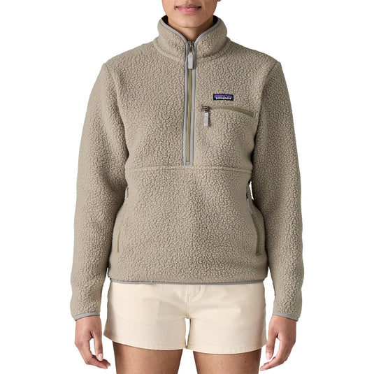 Patagonia Women's Retro Pile Fleece Marsupial Half-Zip Sweatshirt