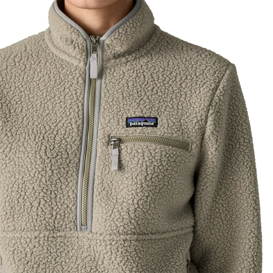 Patagonia Women's Retro Pile Fleece Marsupial Half-Zip Sweatshirt