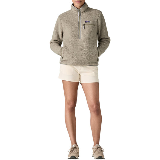 Patagonia Women's Retro Pile Fleece Marsupial Half-Zip Sweatshirt