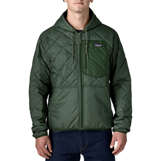 Patagonia Diamond Quilted Bomber Hooded Zip-Up Jacket 3