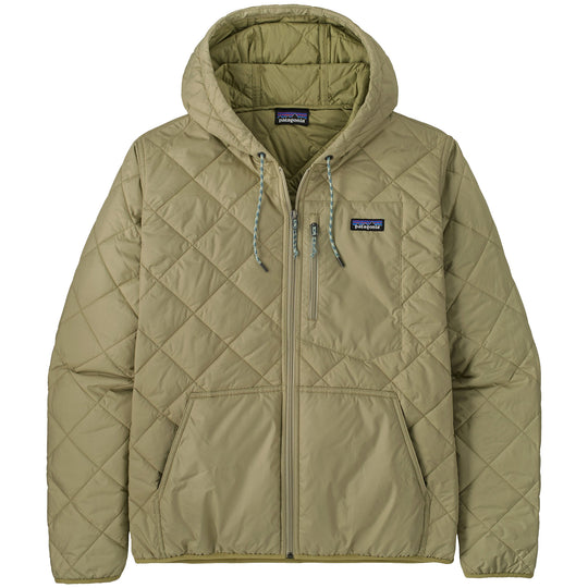 Patagonia Diamond Quilted Bomber Hooded Zip-Up Jacket