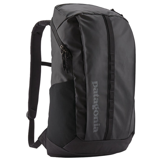 patagonia wetsuit backpack Guidewater Golden Caramel/Noble Grey featuring a body and webbing made of sturdy 100% recycled nylon and a back panel Patagonia Black Hole 32L Backpack-Tidal