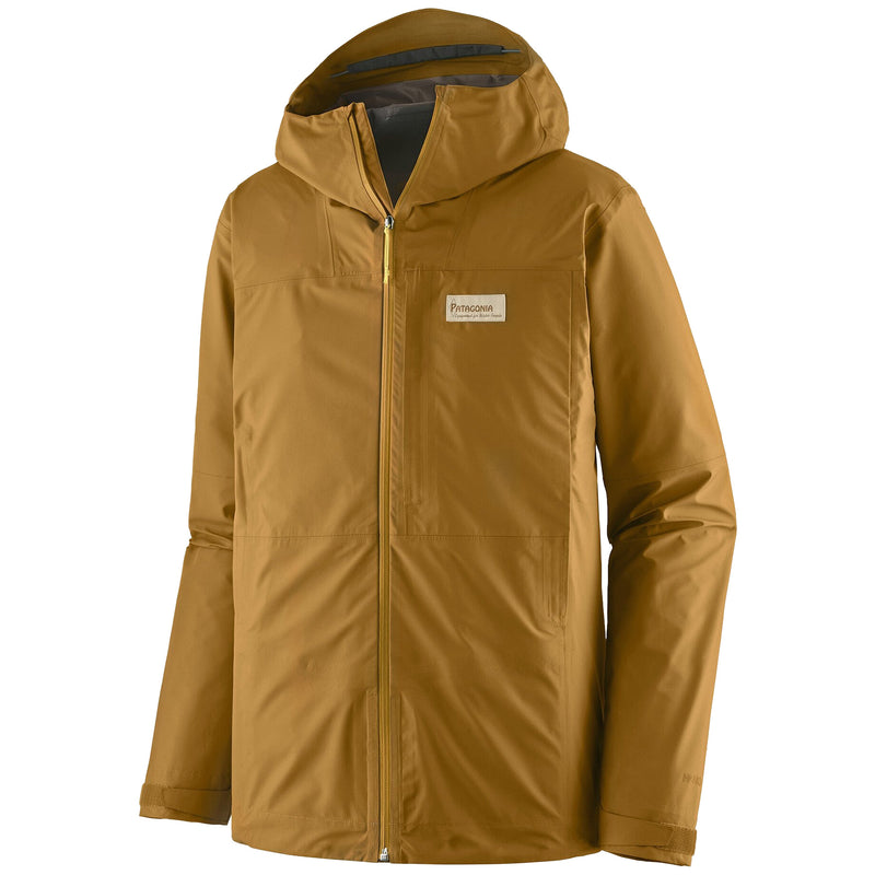 Load image into Gallery viewer, Patagonia Boulder Fork Rain Hooded Zip-Up Jacket
