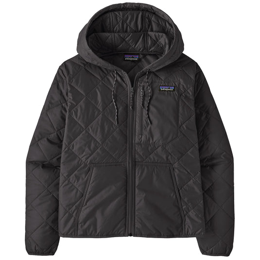 Patagonia Diamond Quilted Bomber Hooded Zip Jacket