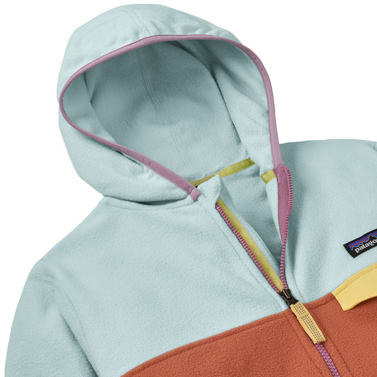 Patagonia Youth Micro D Snap-T Fleece Hooded Zip Jacket