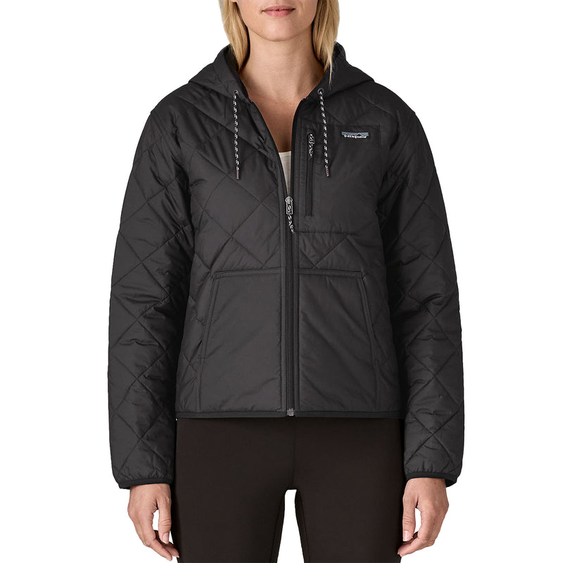 Load image into Gallery viewer, Patagonia Women's Diamond Quilted Bomber Hooded Zip-Up Jacket
