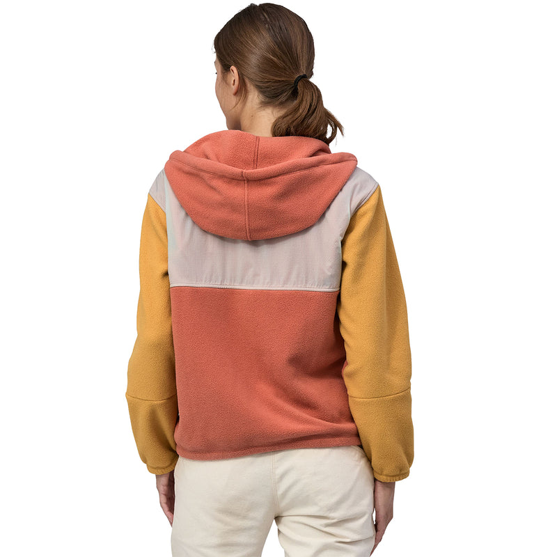 Load image into Gallery viewer, Patagonia Women's Microdini Fleece Hooded Zip Jacket - Sienna Clay

