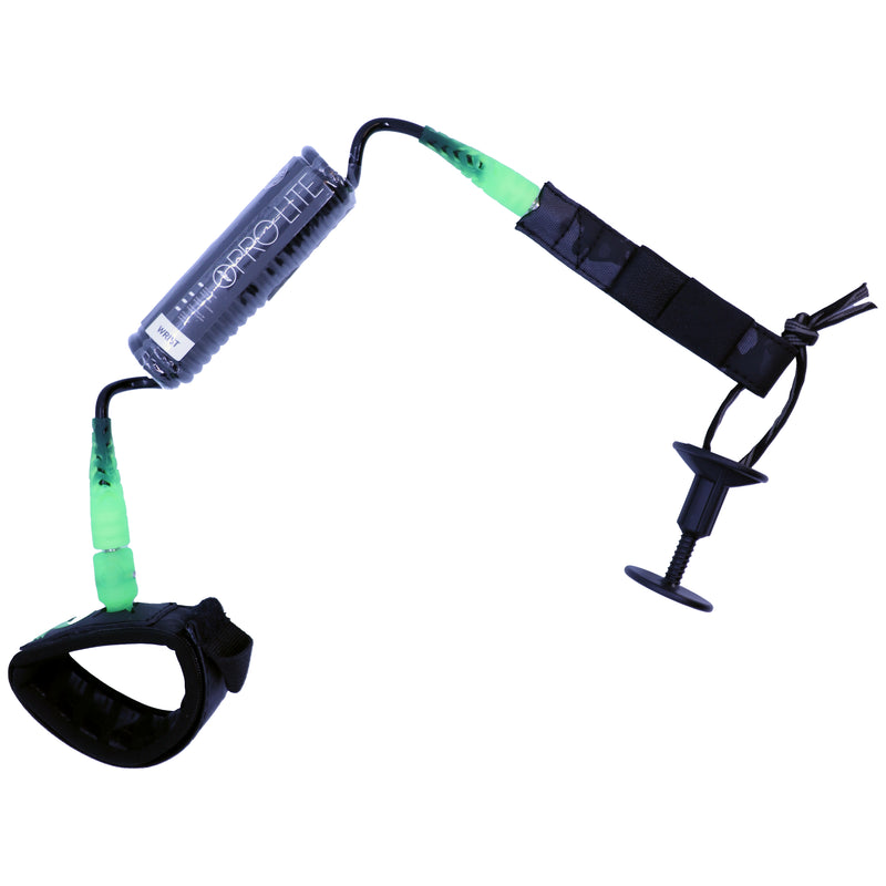 Load image into Gallery viewer, Pro-Lite Coiled Wrist Bodyboard Leash
