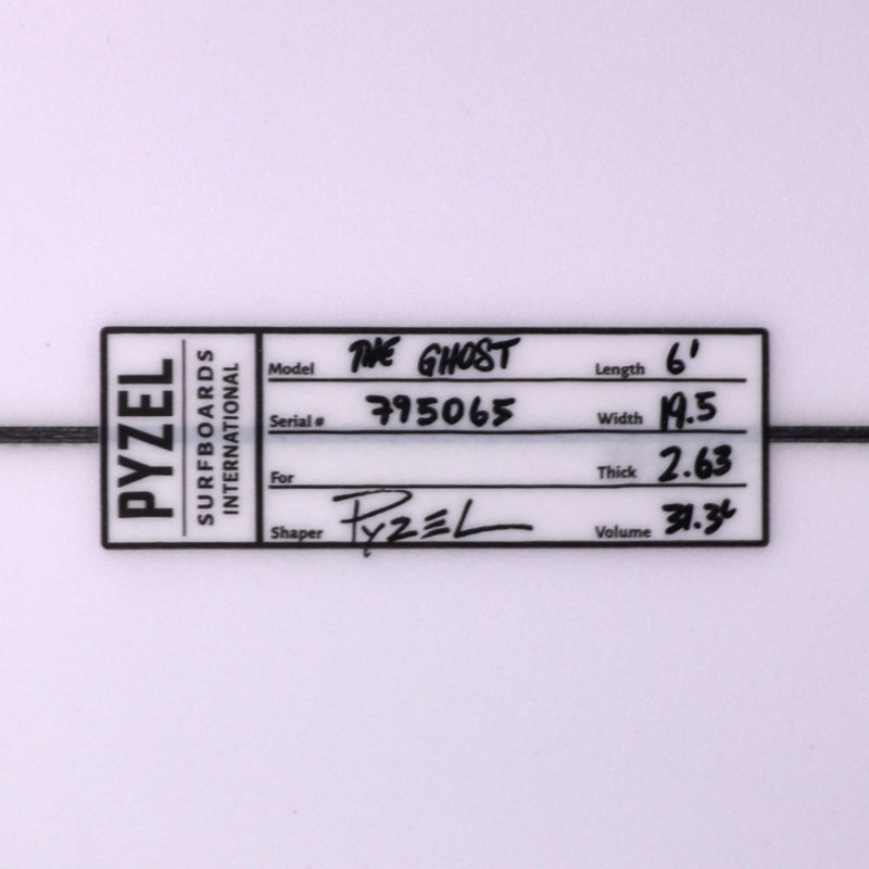 Load image into Gallery viewer, Pyzel The Ghost 6'1 x 19 ½ x 2 ⅝ Surfboard
