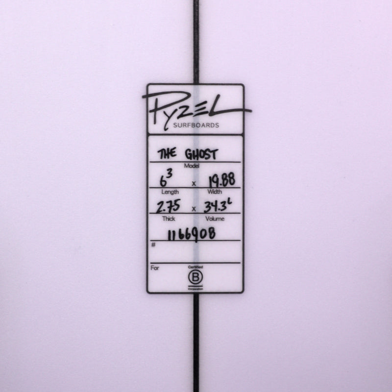 Load image into Gallery viewer, Pyzel The Ghost 6'3 × 19 ⅞ × 2 ¾ Surfboard
