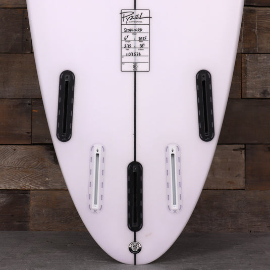 Pyzel The Score Lord 6'4 × 20 ¼ × 2 ¾ Surfboard 