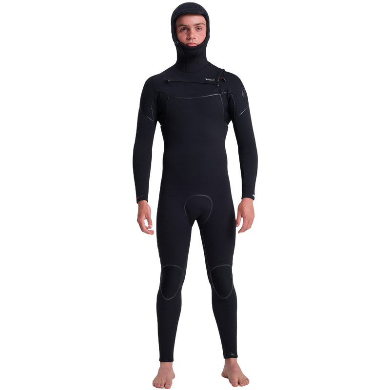 Load image into Gallery viewer, Quiksilver Marathon Sessions 5/4/3 Hooded Chest-Zip Wetsuit

