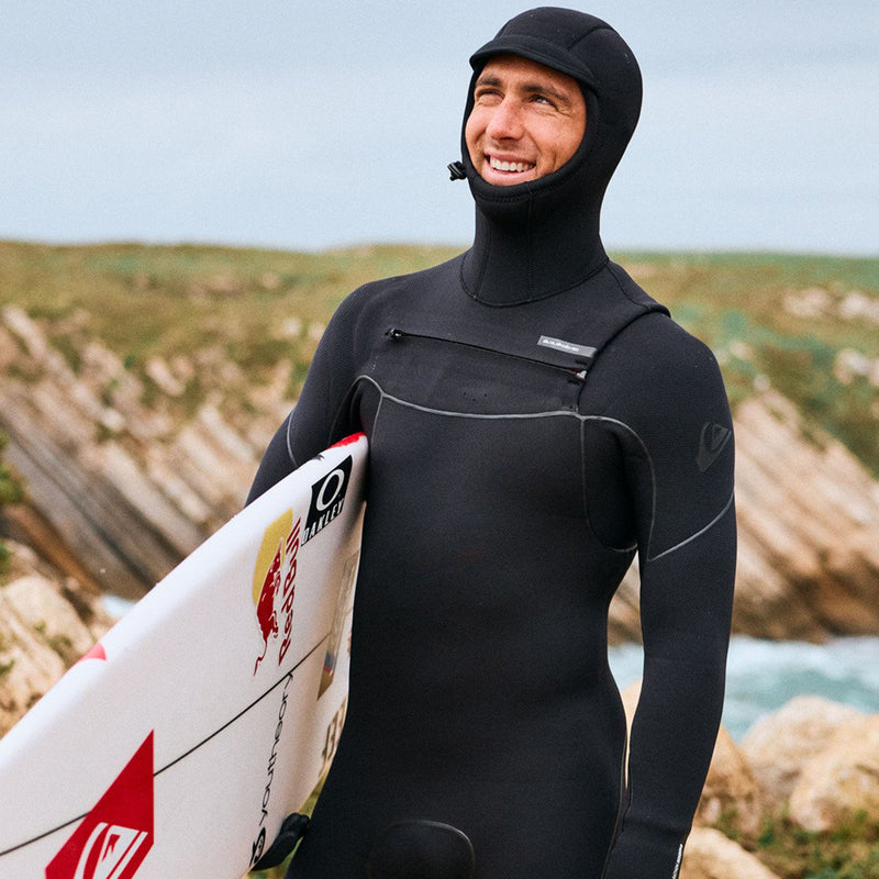 Load image into Gallery viewer, Quiksilver Marathon Sessions 5/4/3 Hooded Chest-Zip Wetsuit
