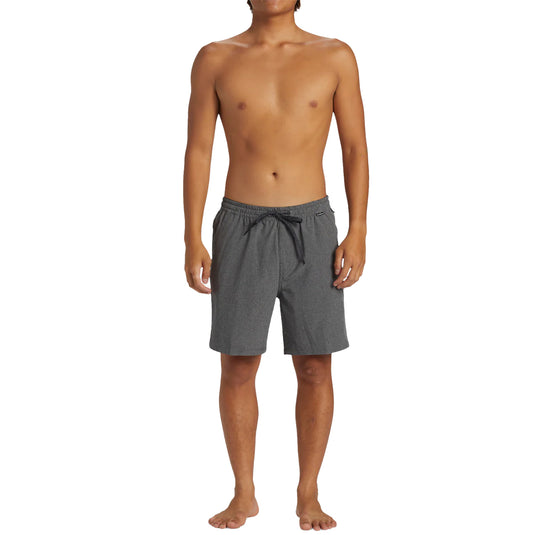 Quiksilver Taxer Heather Amphibian Hybrid 18" Shorts 6