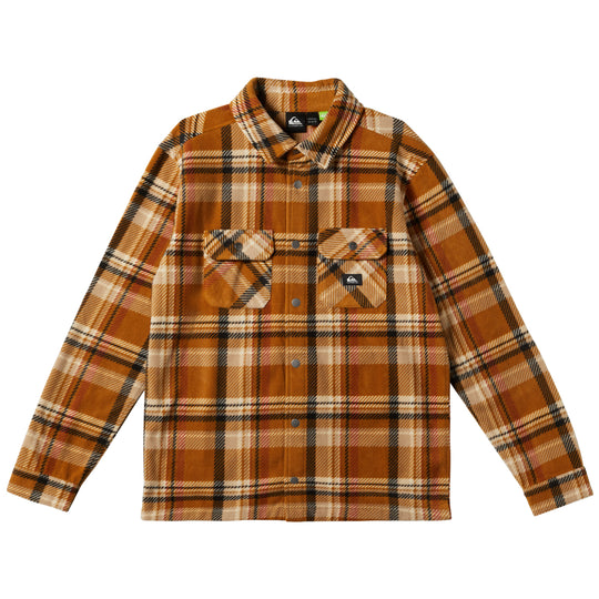 Quiksilver Surf Days Long Sleeve Fleece Flannel Shirt