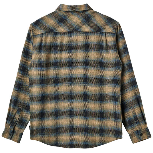 Quiksilver Desert Shadows Long Sleeve Button-Up Flannel Shirt