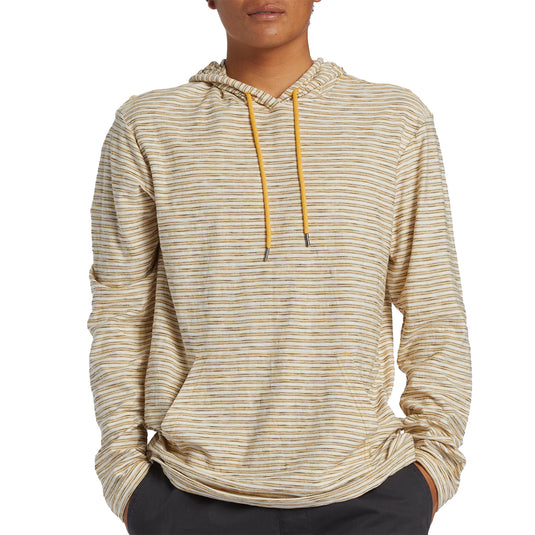 Quiksilver Ramblas Long Sleeve Hooded Pullover T-Shirt 10
