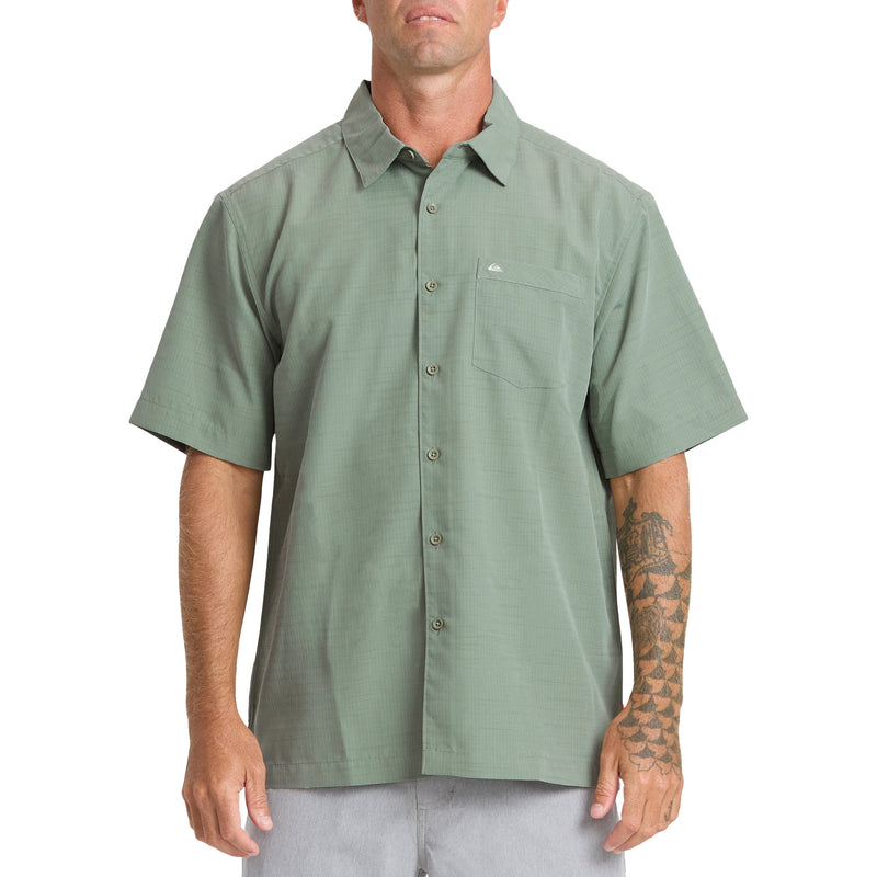 Load image into Gallery viewer, Quiksilver Waterman Centinela Short Sleeve Button-Up Shirt 10
