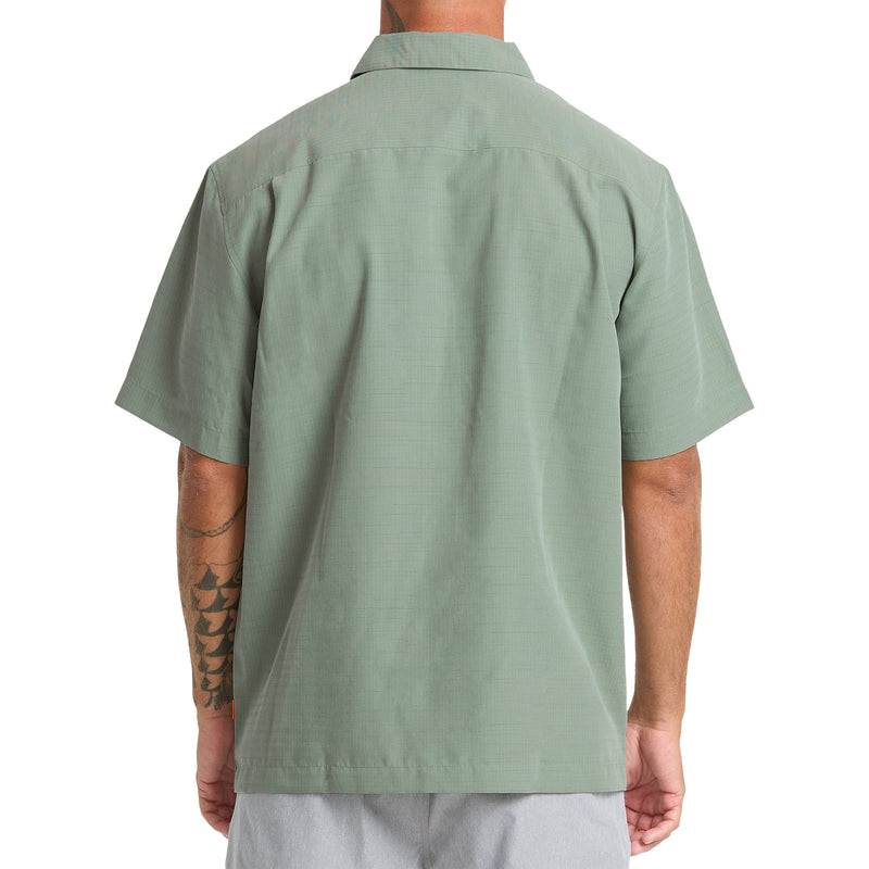 Load image into Gallery viewer, Quiksilver Waterman Centinela Short Sleeve Button-Up Shirt 11
