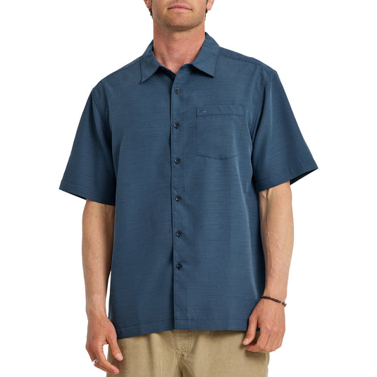 Quiksilver Waterman Centinela Short Sleeve Button-Up Shirt 3