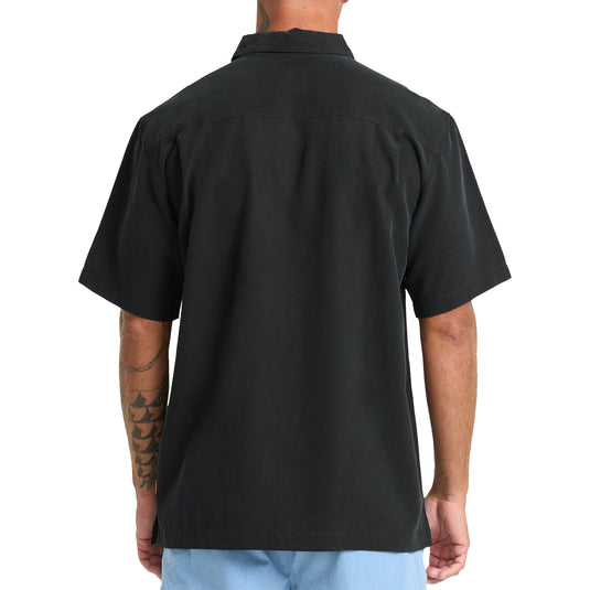 Quiksilver Waterman Tahiti Palms Short Sleeve Button-Up Shirt 4