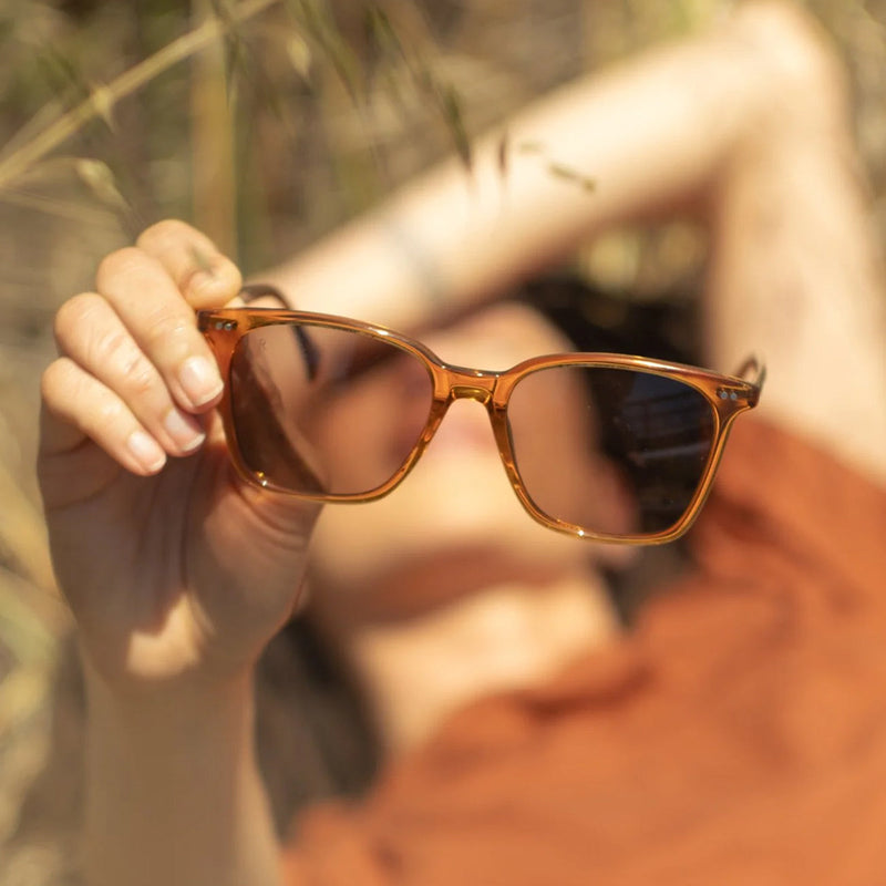 Load image into Gallery viewer, RAEN Women's Darine Sunglasses - Golden Hour/Daydream 5
