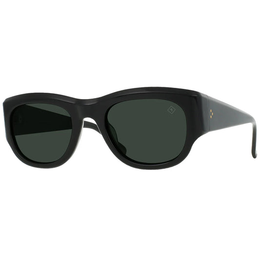 RAEN Lonso Polarized Sunglasses - Recycled Black/Green