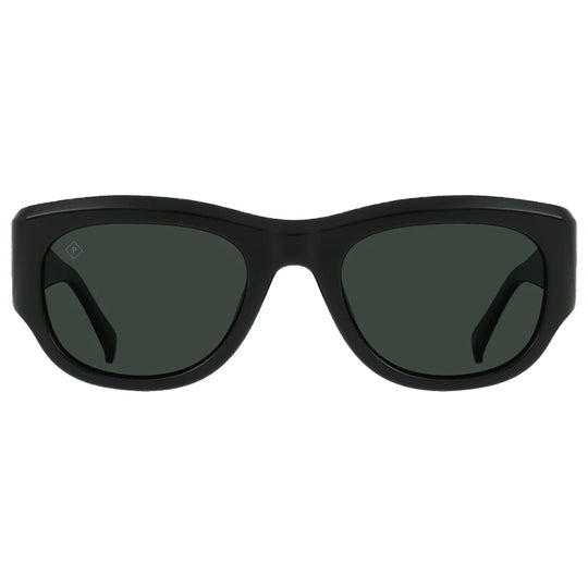 RAEN Lonso Polarized Sunglasses - Recycled Black/Green