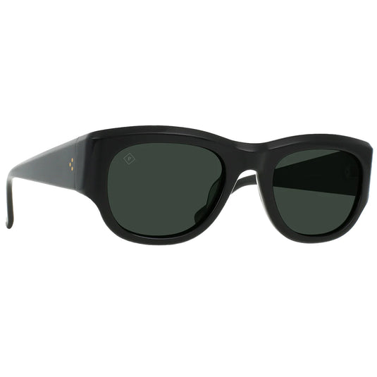 RAEN Lonso Polarized Sunglasses - Recycled Black/Green