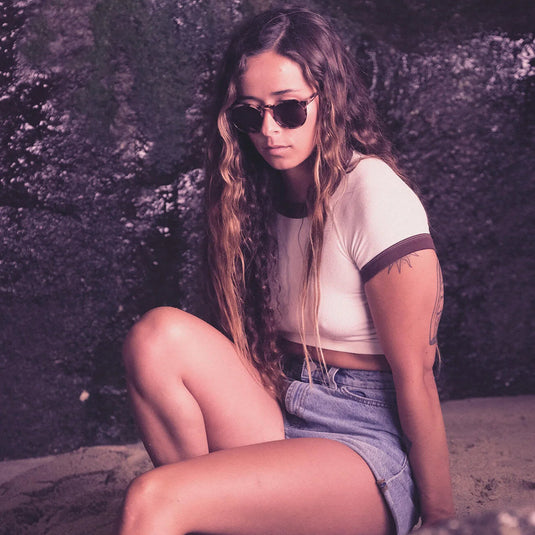 RAEN Remmy Sunglasses - Coral Tortoise/Dark Smoke 5
