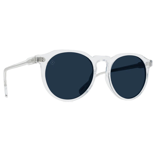 RAEN Remmy Polarized Sunglasses - Crystal Clear/Blue Smoke
