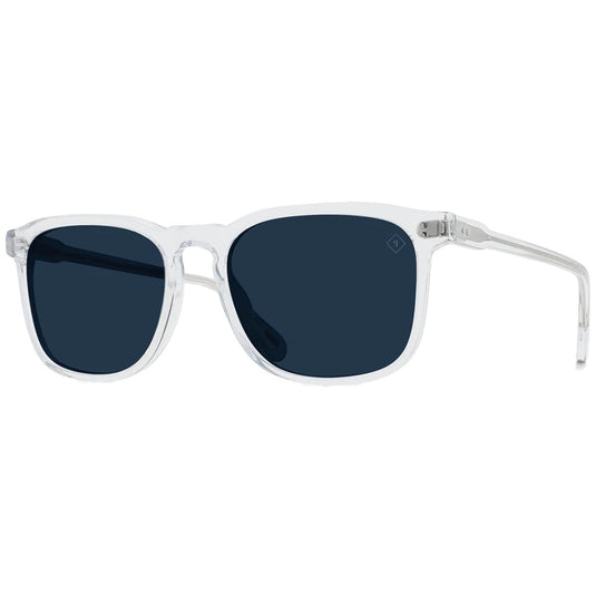 RAEN Wiley Polarized Sunglasses - Crystal Clear/Blue Smoke