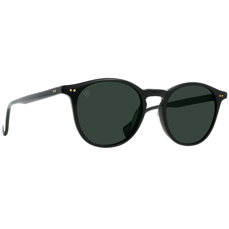 Load image into Gallery viewer, RAEN Basq Polarized Sunglasses - Recycled Black/Green 2
