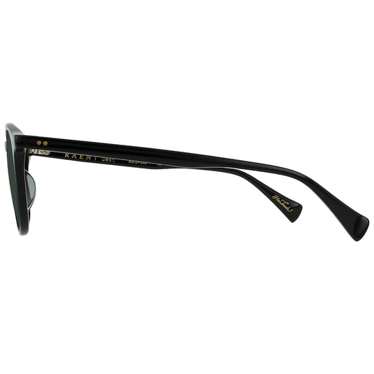 RAEN Basq Polarized Sunglasses - Recycled Black/Green 3