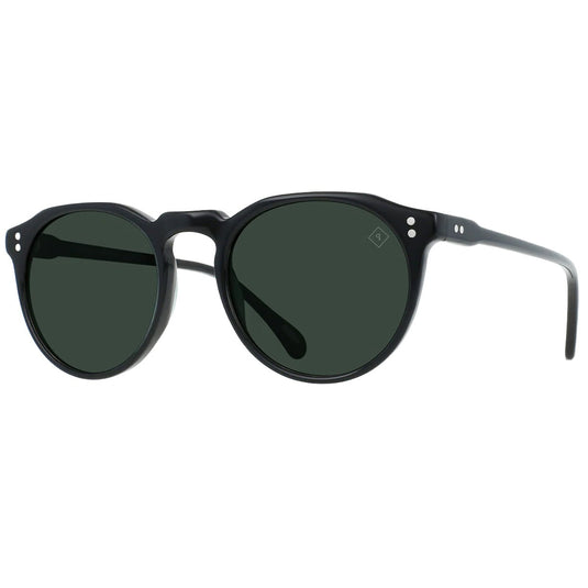 RAEN Remmy Polarized Sunglasses - Recycled Black/Green
