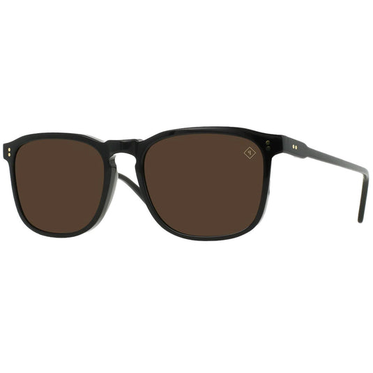 RAEN Wiley Polarized Sunglasses - Recycled Black/Vibrant Brown