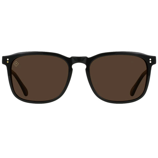 RAEN Wiley Polarized Sunglasses - Recycled Black/Vibrant Brown