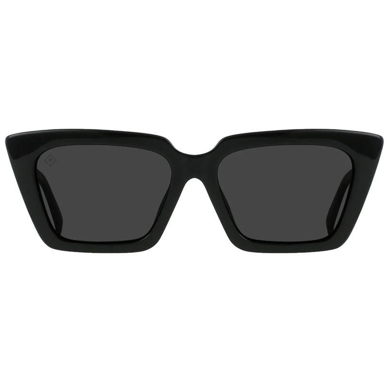 Load image into Gallery viewer, RAEN Women's Keera Polarized Sunglasses - Recycled Black/Smoke 1
