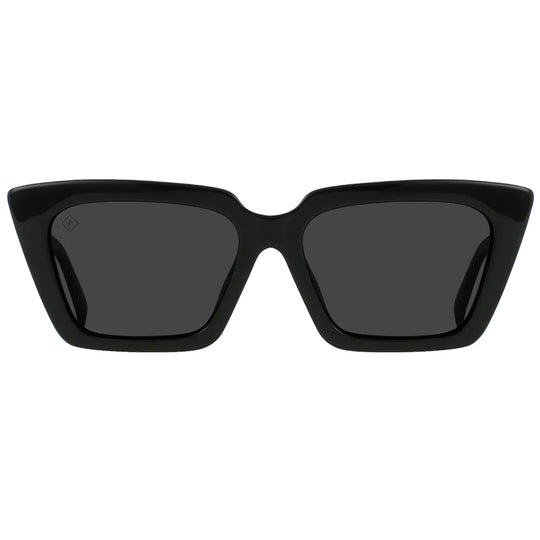 RAEN Women's Keera Polarized Sunglasses - Recycled Black/Smoke
