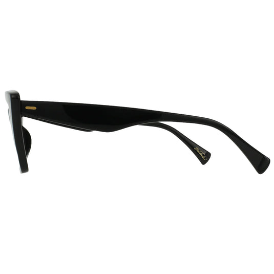 RAEN Women's Keera Polarized Sunglasses - Recycled Black/Smoke 3